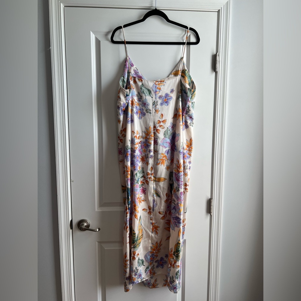 Mango Vibrant Floral Dress